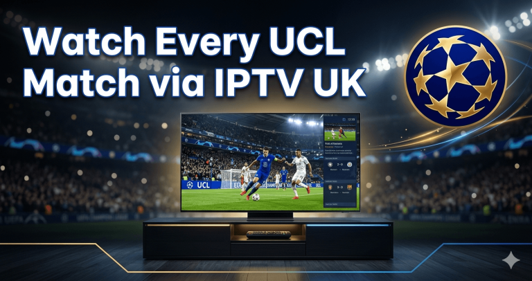 Watch Champions League via IPTV UK