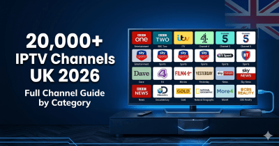 IPTV Channels List UK 2026