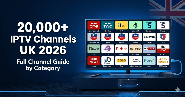 IPTV Channels List UK 2026