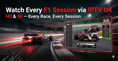 Watch Formula 1 via IPTV UK 2026
