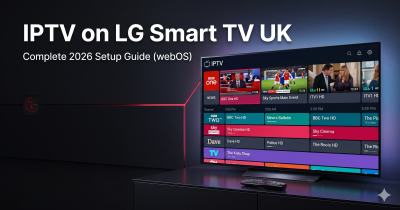 IPTV on LG Smart TV UK