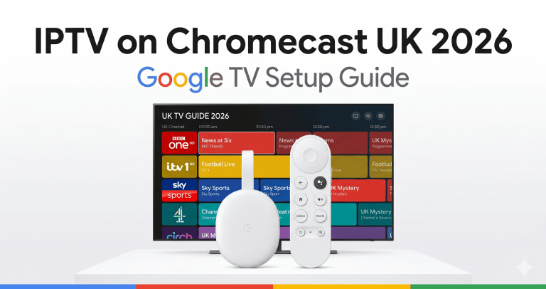 IPTV on Chromecast UK 2026