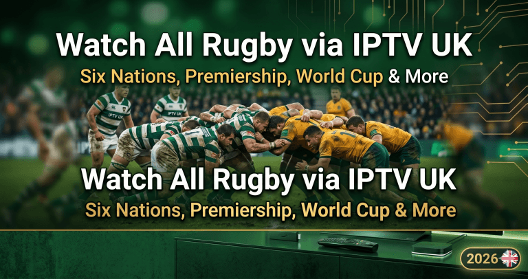 Watch Rugby via IPTV UK 2026