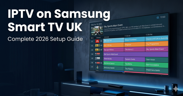 IPTV on Samsung Smart TV UK