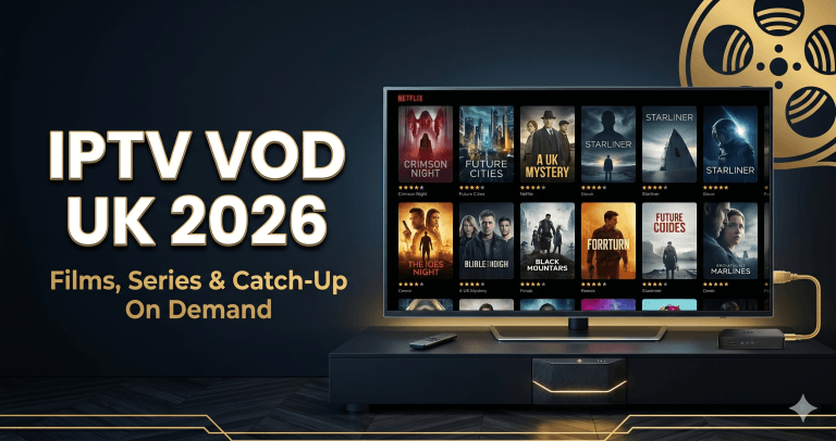 IPTV VOD UK 2026 Films Series Catch-Up