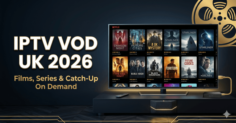 IPTV VOD UK 2026 Films Series Catch-Up