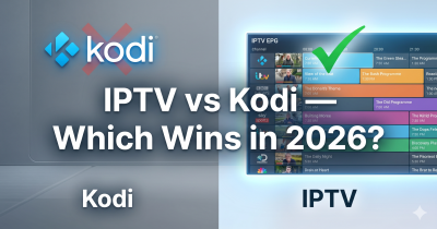 IPTV vs Kodi UK 2026