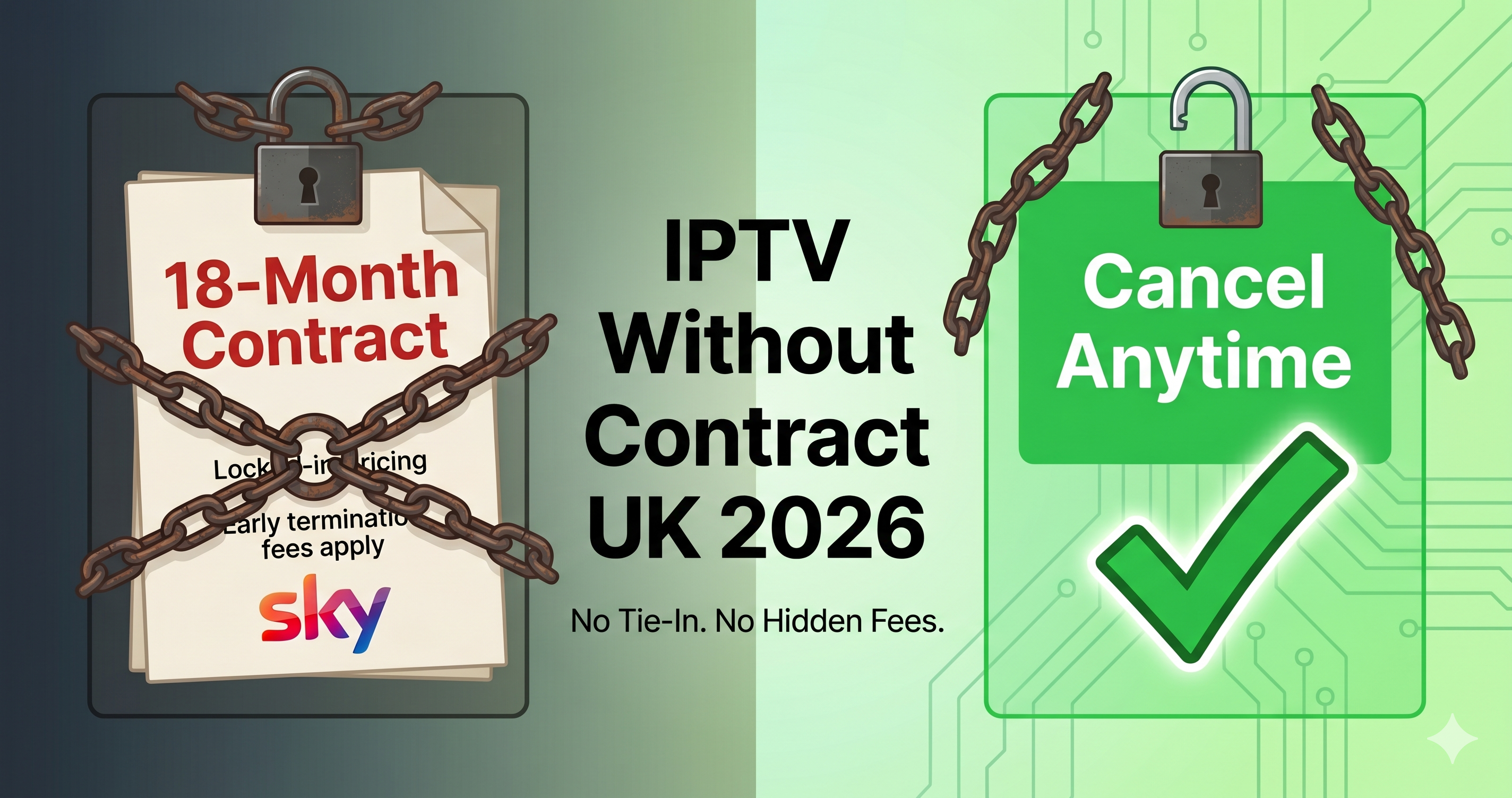 IPTV Without Contract UK 2026